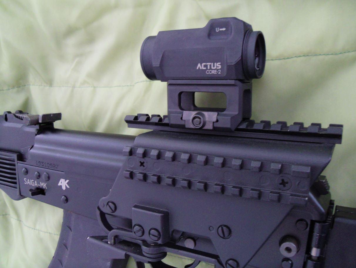 The ROK Marine Corps use ACTUS Core 2 and magnifier PARA 3M